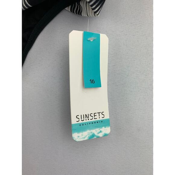 Women's Sunset *NWT* Black Pattern Bikini Set - See Description for Size - Picture 8 of 13